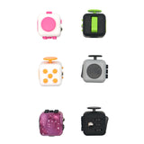 Appash Fidget Cube Stress Anxiety Pressure Relieving Toy Great for Adults and Children[Gift Idea][Relaxing Toy][Stress Reliever][Soft Material](Black & Black)