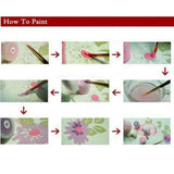 Paint by Numbers DIY Acrylic Oil Painting Kits for Adults Beginners 16x20 Inch