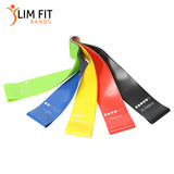 Latex Loop Bands with 5 Resistance Levels for Legs, Butt, Glutes, Pilates, Thighs, Knees Fitness Training Booty Bands for Men & Women[5 PC Set]