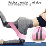 Adjustable Booty Band for Legs/Butt/Thighs/Hips/Glute Non-Slip Fabric Material