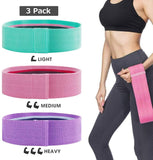 Resistance Bands for Legs/Butt/Thighs/Hips/Glute Non-Slip Fabric Booty Bands[Set of 3]
