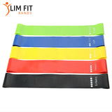 Slim Fit Bands 11PC Resistance Bands,5PC Loop Bands,1 Finger Band&1 Fidget cube [Combo Pack]